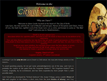 Tablet Screenshot of cityofstrife.net